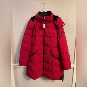 NWT, DKNY Red Winter Jacket